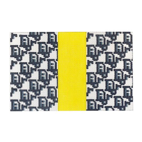 D Love - Blue with Yellow Stripe