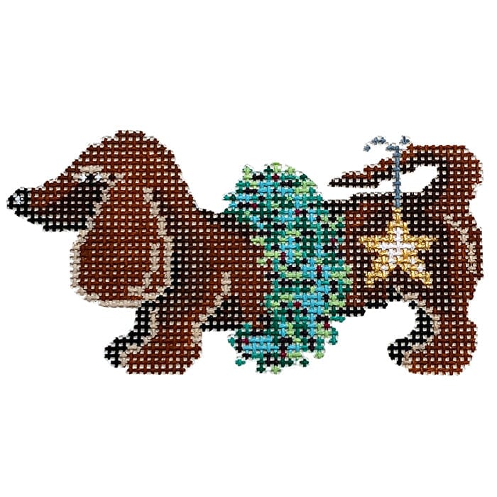 Dachshund - Christmas Wreath