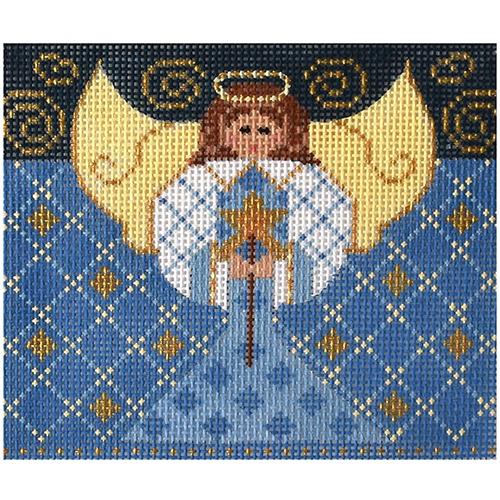 Angel in Blue Roll Up Small