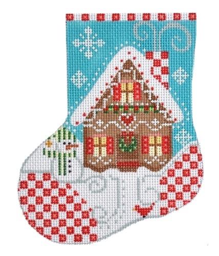 Gingerbread House Mini Stocking