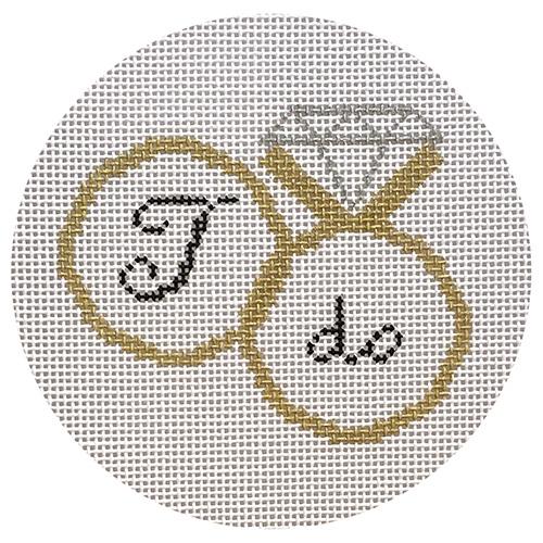 I Do Wedding Rings Ornament