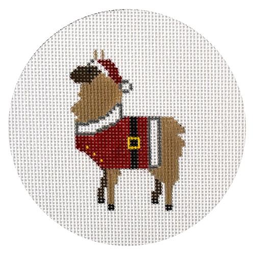 Llama Santa