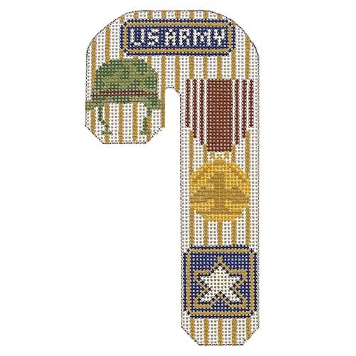 US Army Candy Cane