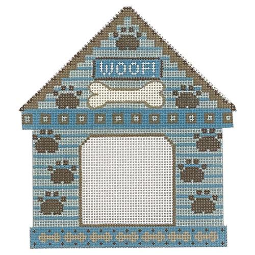 Woof Blue Dog House Frame