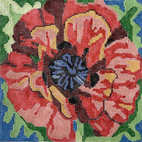 Small Dazzle Poppy 8"