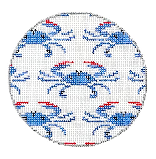 Blue Crabs Ornament LN