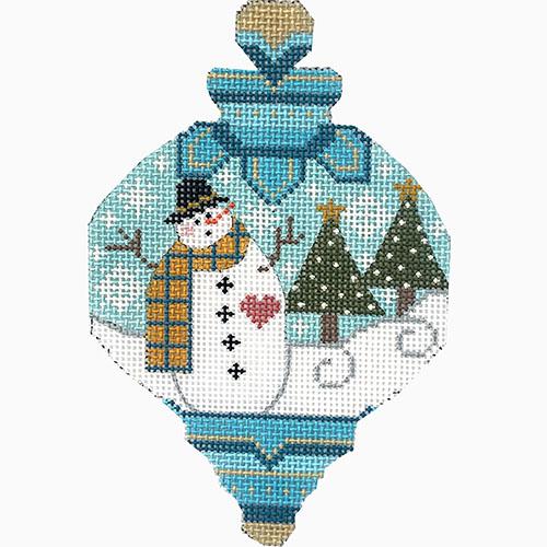 Snowman Ornament #1 CH