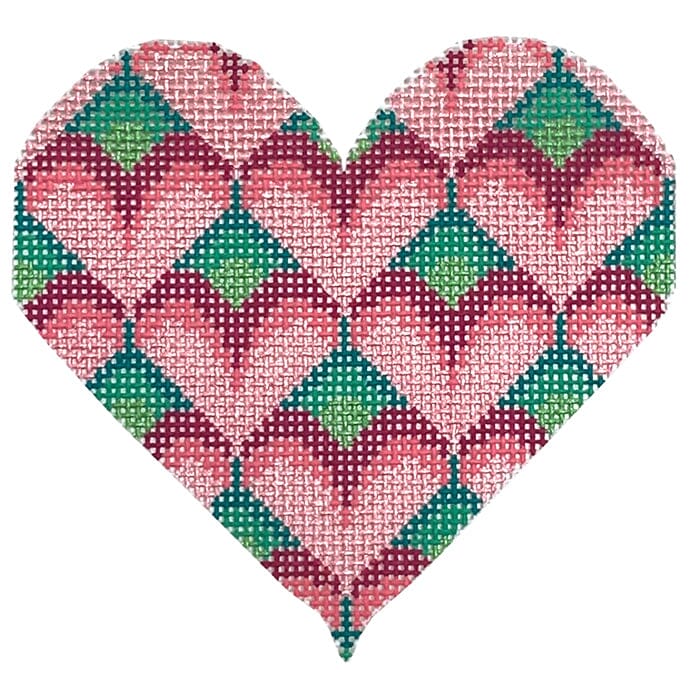 Pink/Green Heart
