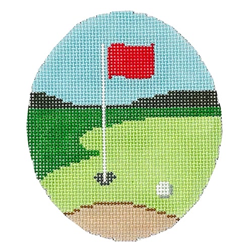 Golf Hole Oval