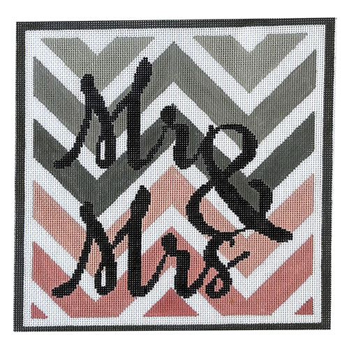 Mr. & Mrs. Square on Chevron