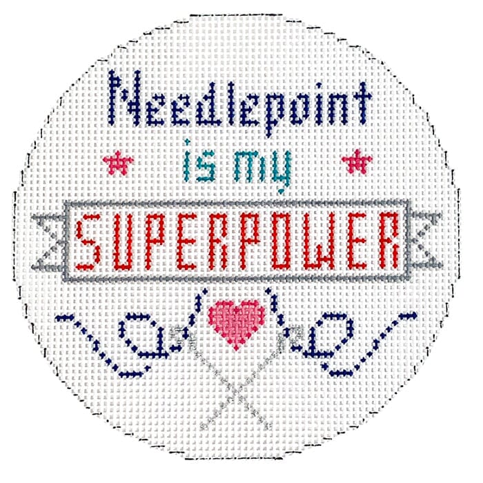 Needlepoint is My Superpower
