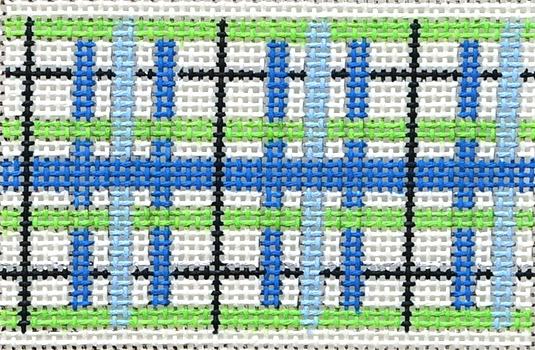 Blue and Green Wallet Insert
