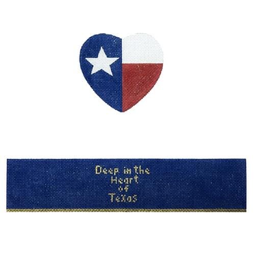 Deep in the Heart of TX hinged box with hardware