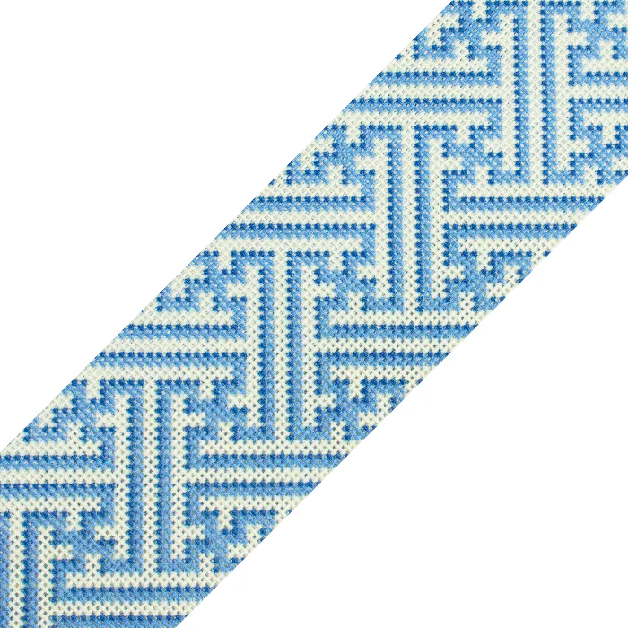 Diagonal Key Band - Blue - Image 2