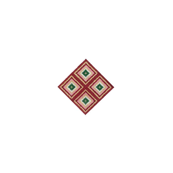 Diamond Ornament 4x4