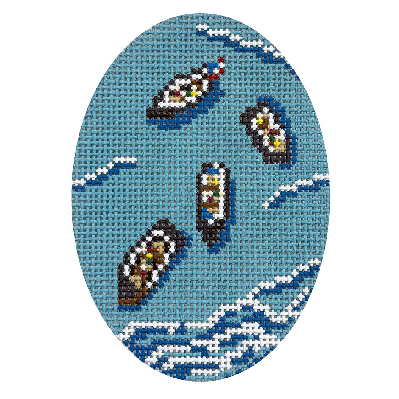Dinghys from Above Oval