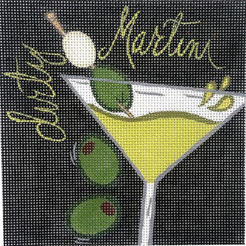 Dirty Martini on Black