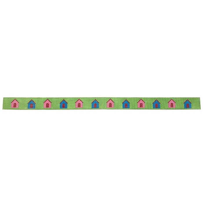 Dog Houses Dog Collar on Green