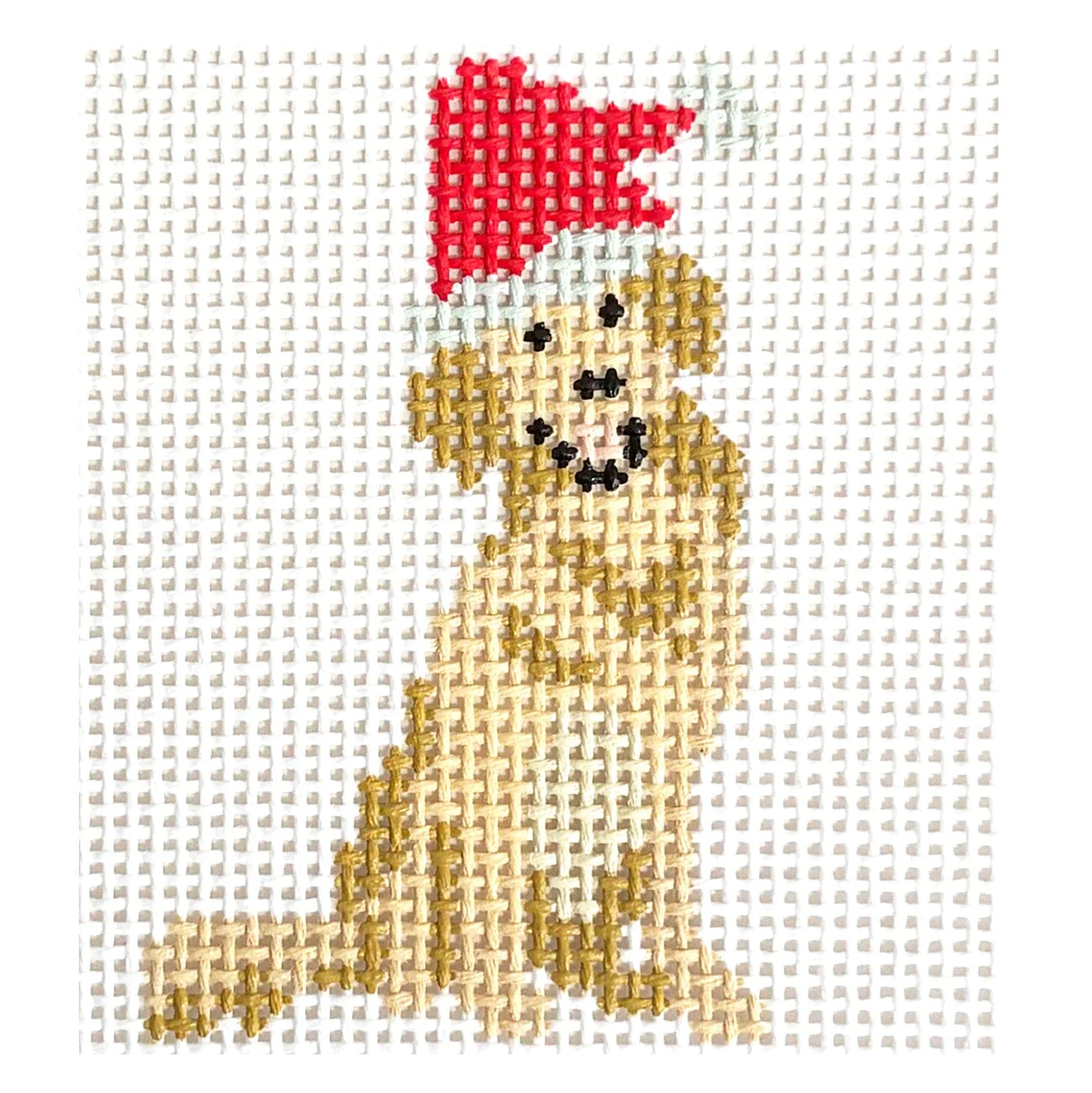 Dog With Santa Hat
