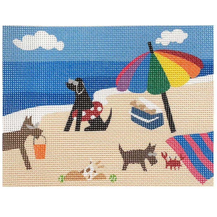Dogs at Beach