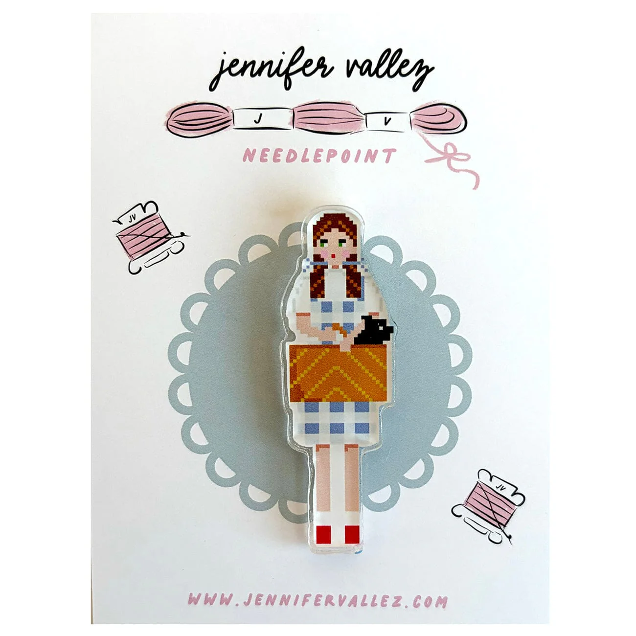Dorothy Acrylic Needle Minder