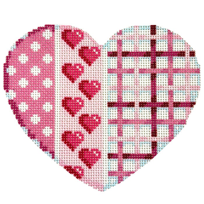 Dot/Heart/Woven Large Heart