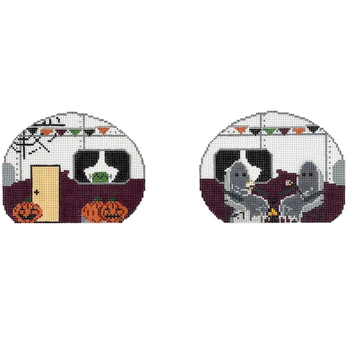 Double Sided Airstream - Halloween