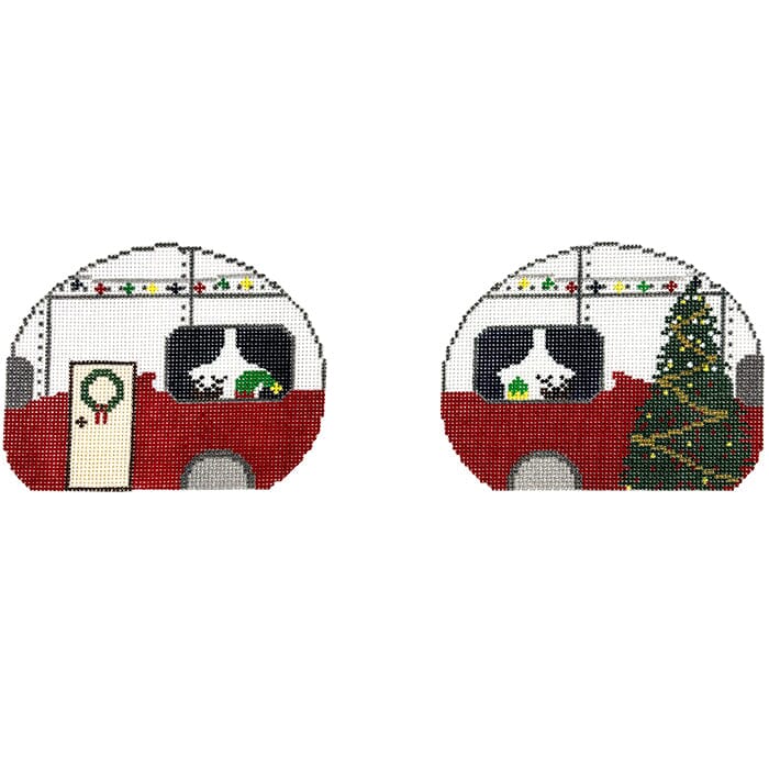 Double Sided Airstream - Holiday
