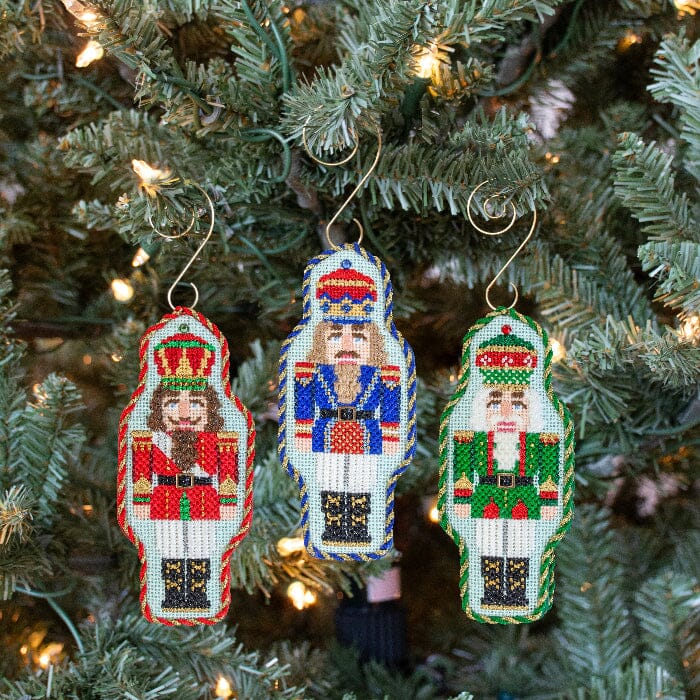 Double-Sided Nutcracker Ornament Kit - Blue - Image 2