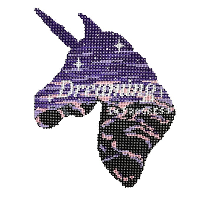 Dreaming Unicorn Silhouette