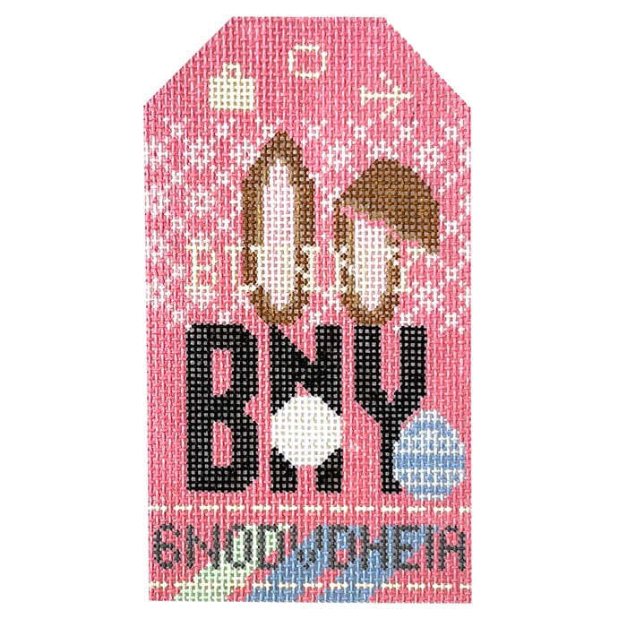 Bunny BNY Retro Travel Tag