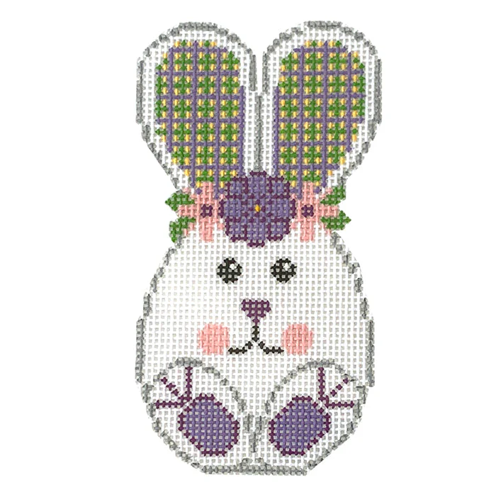 Easter Bunny - White/Purple