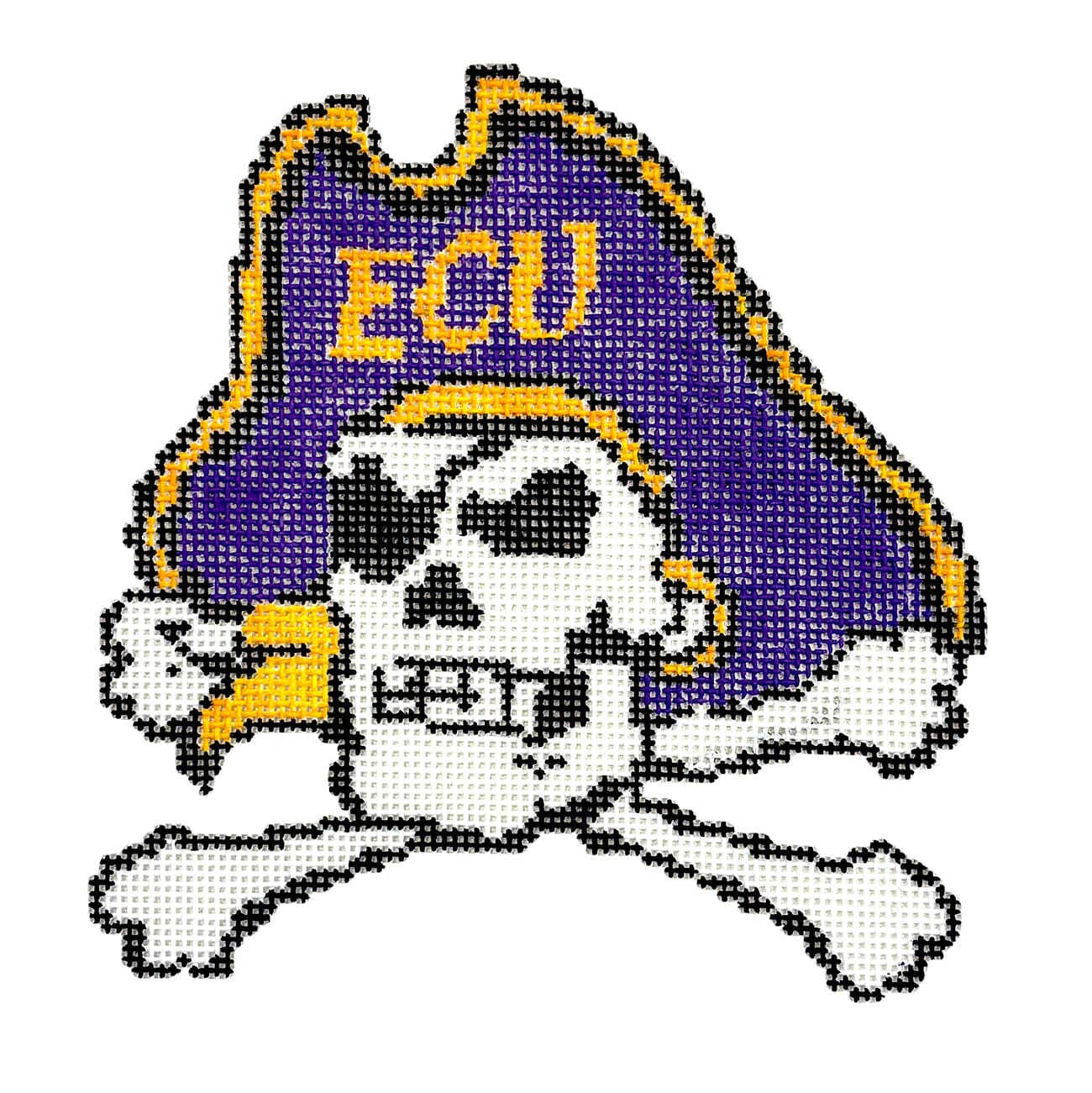 ECU Pirate Mascot 6x6