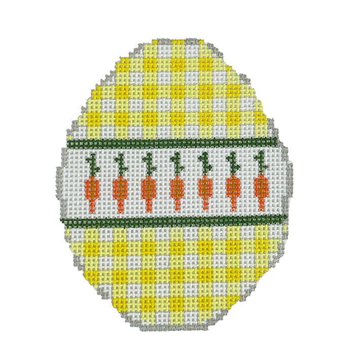 Easter Egg - Carrots Gingham