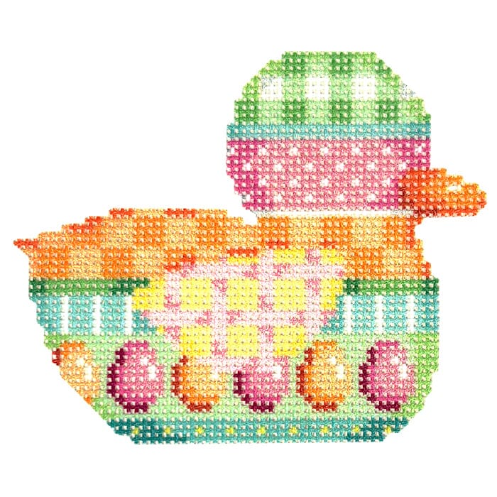 Egg/Pattern Stripe Duckie