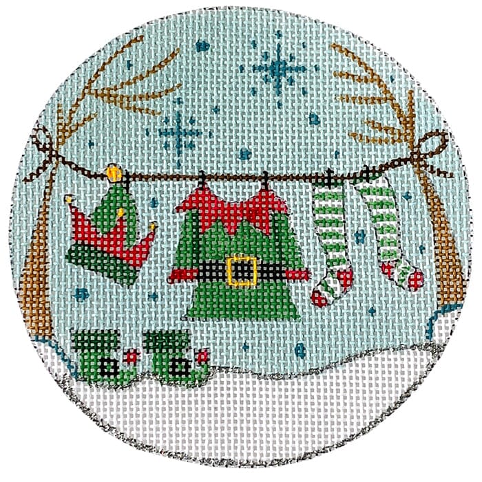 Elf Clothing Line 4" Round