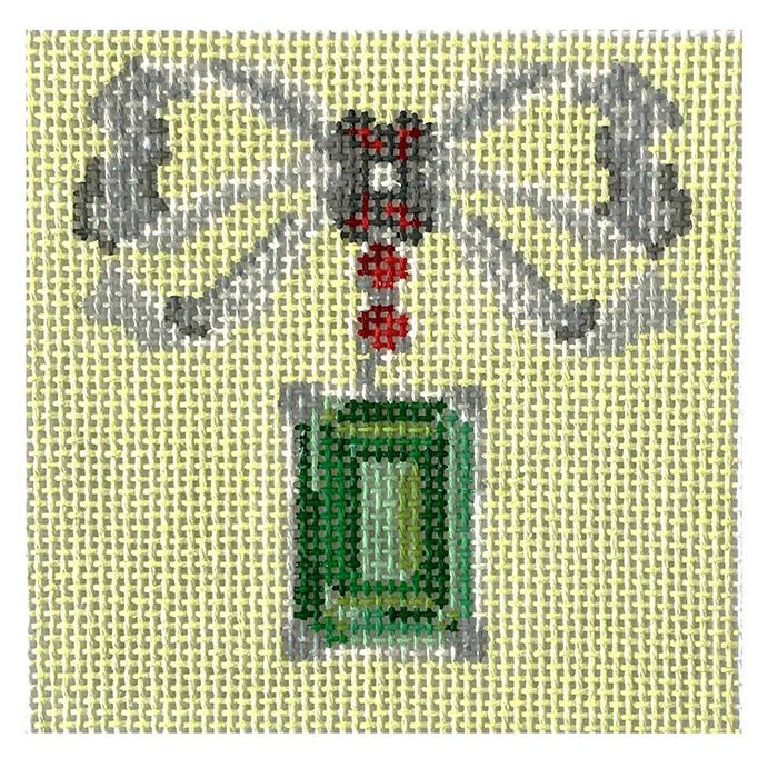 Emerald Drop Brooch