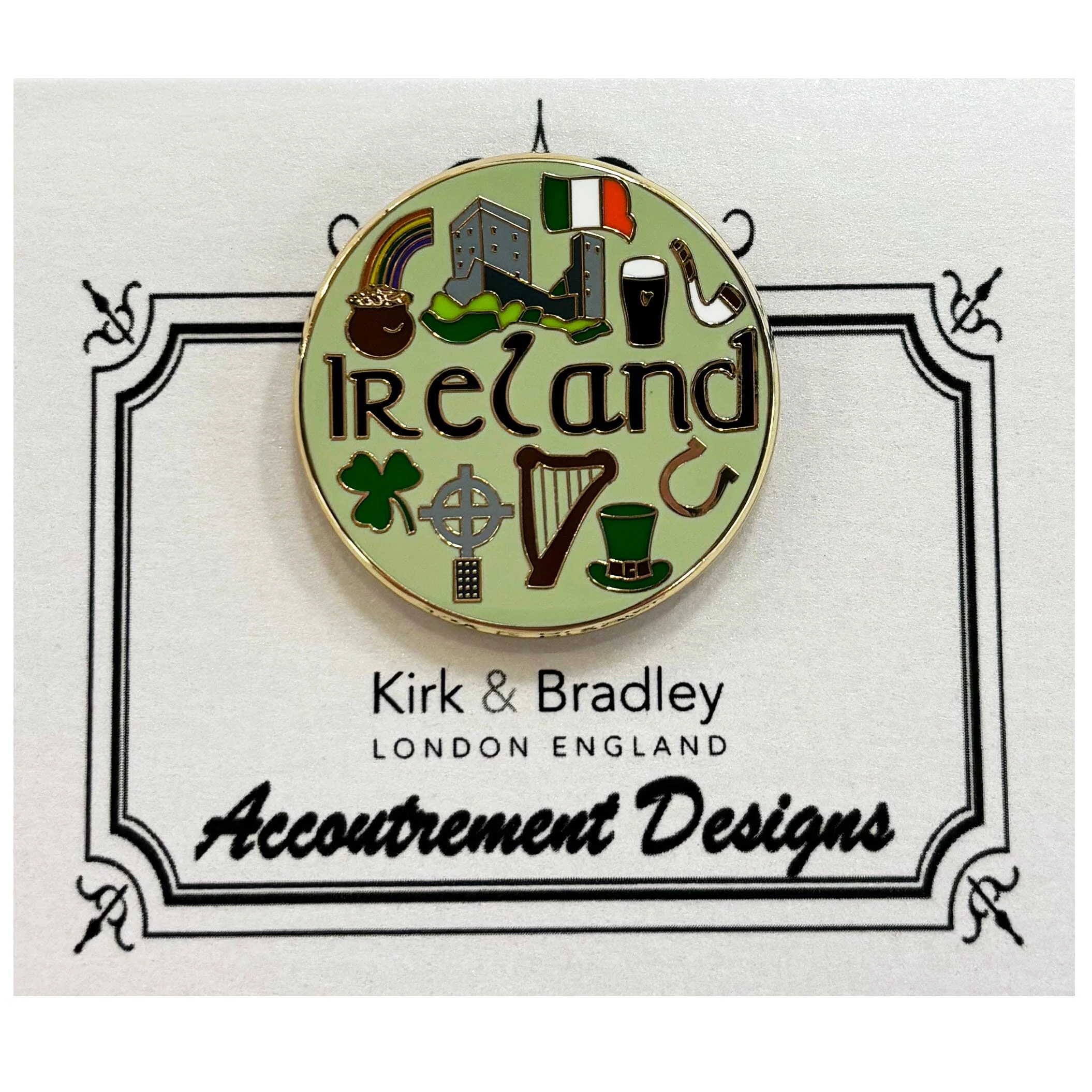 Enamel Magnet - Ireland
