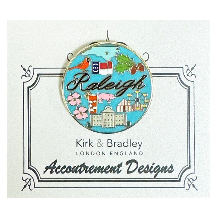 Enamel Magnet - Raleigh