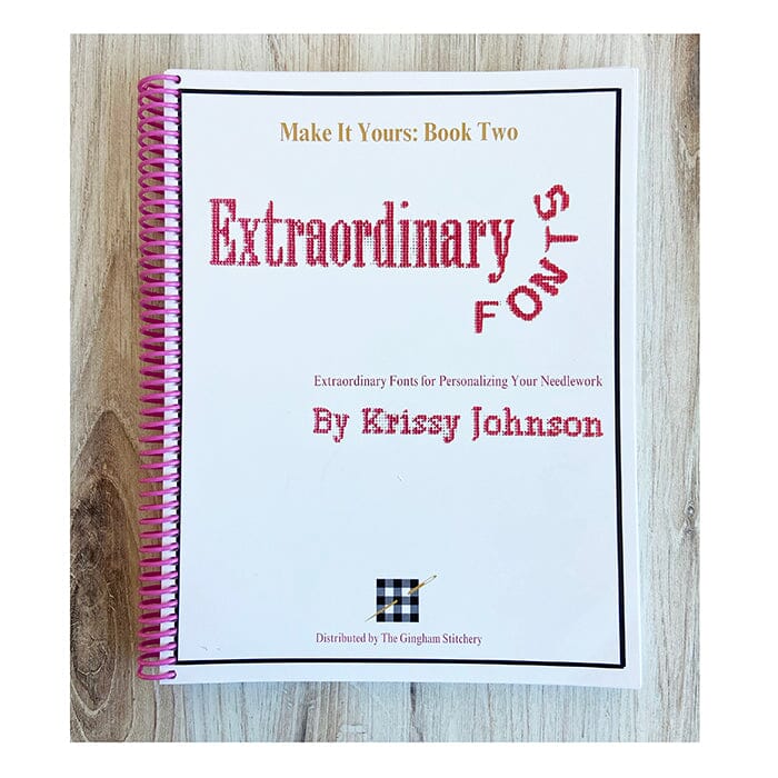 Extraordinary Fonts by Krissy Johnson