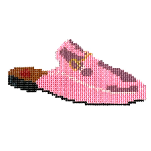 Fancy Princetown Loafer Mule - Pink