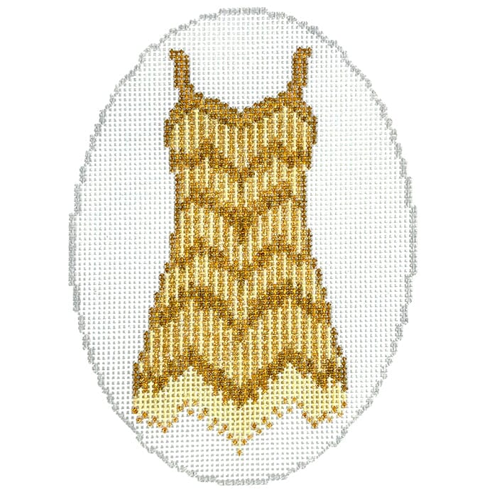 Eras Costume: Fearless Gold Sparkle Dress