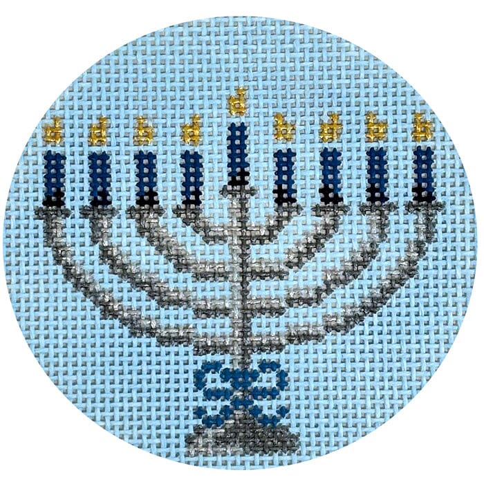 Festival of Lights Round Blue