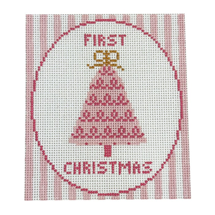 First Christmas Pink Tree