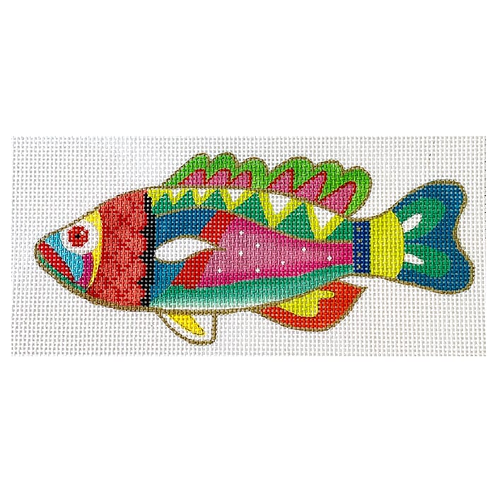 Fish Profile on White