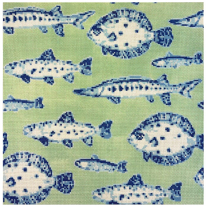 Fish Pillow 12x12