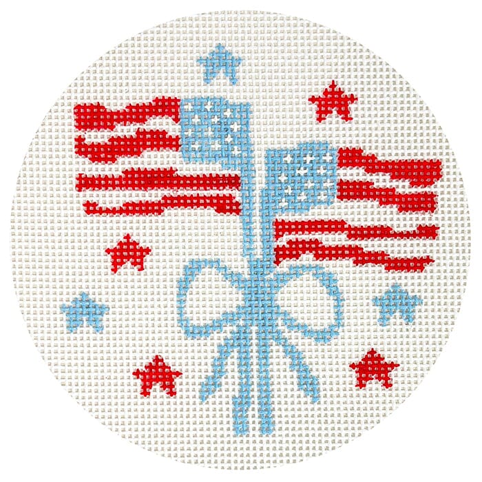 Flags with Bow Round