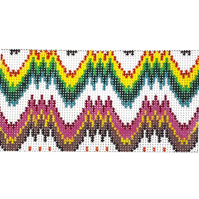 Flame Stitch Insert 3x6