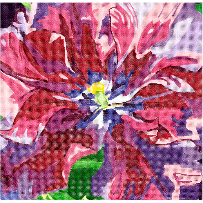 Flaming Purple Tulip 14"