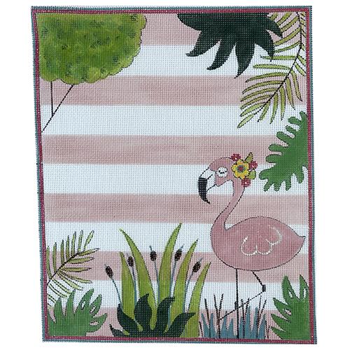 Flamingo Birth Announcement